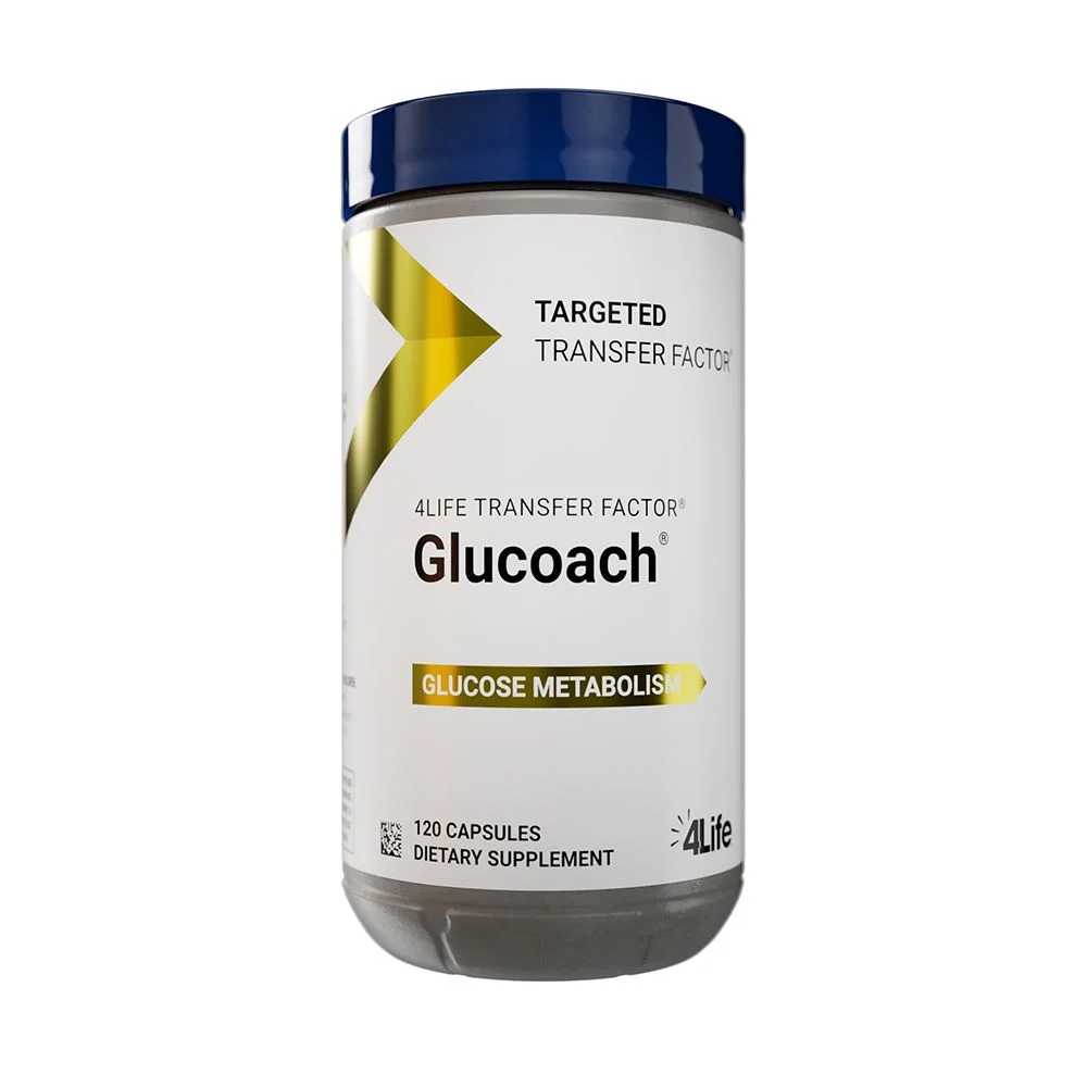Respalda los niveles de glucosa transfer Factor Glucoach