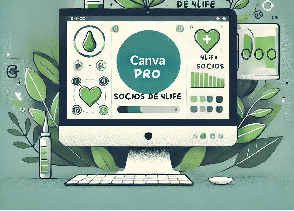 Canva Pro para socios 4Life: La herramienta clave para diseños fáciles y profesionales