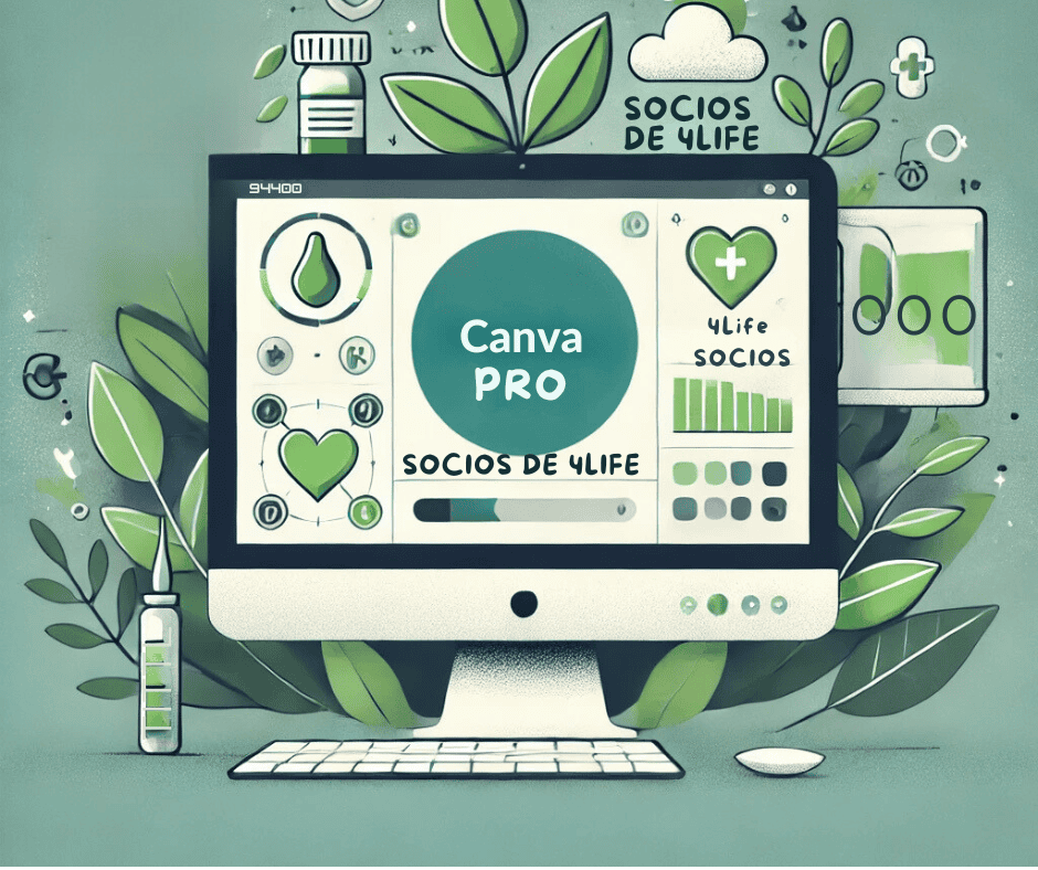canva pro para socios 4life