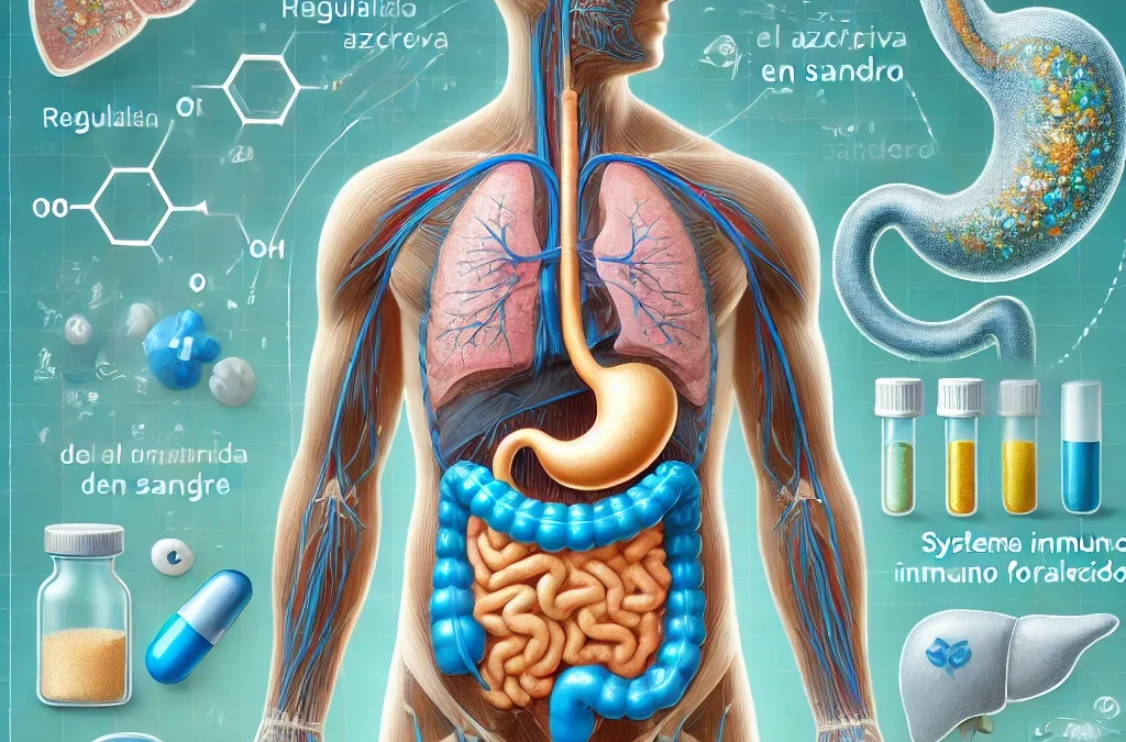 hormona GLP-1 mostrando su efecto en el cuerpo humano Hábitos Saludable