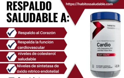 4Life Transfer Factor Cardio protege al corazón