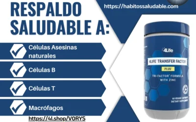 4Life Transfer Factor Plus con Zinc Suplemento inmunológico