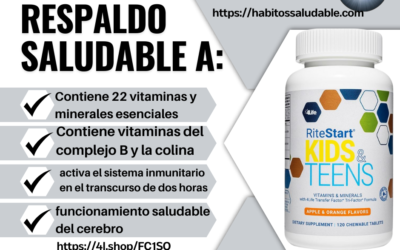 RiteStart Niños y Adolescentes 22 vitaminas y minerales esenciales
