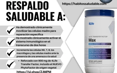 4Life Transfer Factor Max péptidos inmunológicos PhytoFactor