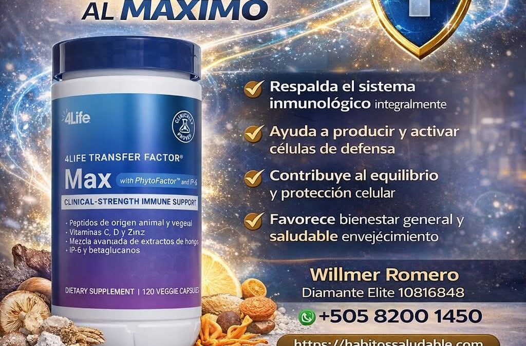 Estudio de 4Life muestra impacto positivo de Transfer Factor Max en las células madre